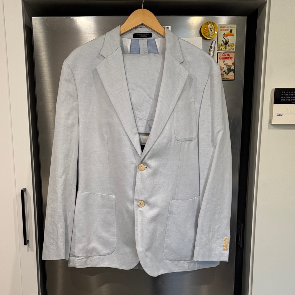Banana Republic Linen suit